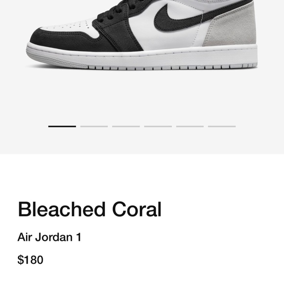 Jordan 1 Bleached Coral
